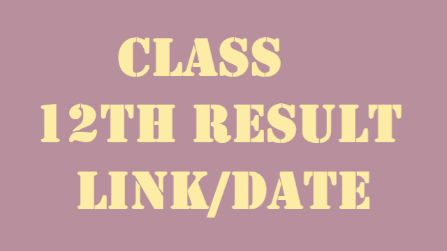 Class 12th result 