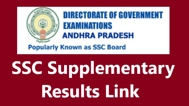 bse.ap.gov.in SSC Supplementary Results 2022