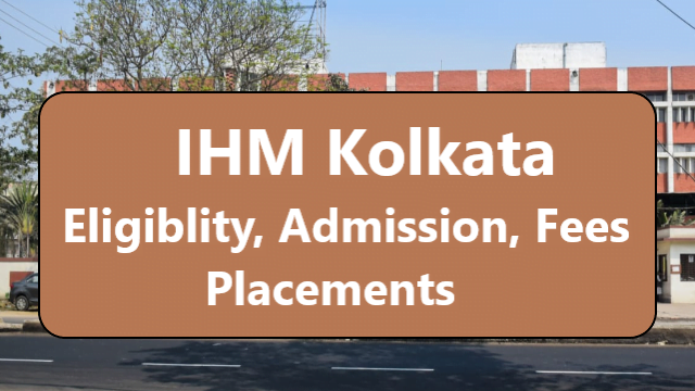 IHM Kolkata Admission