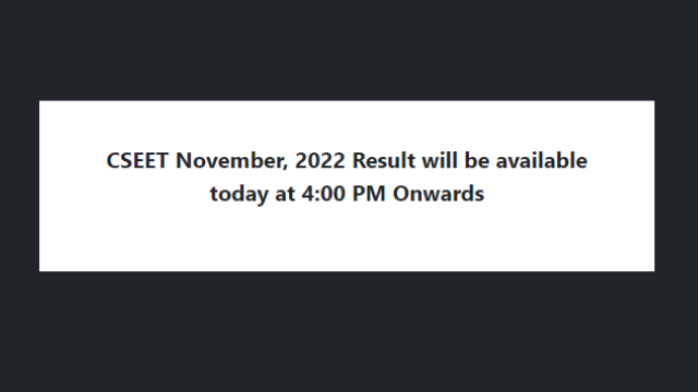 ICSI CSEET Result November 2022