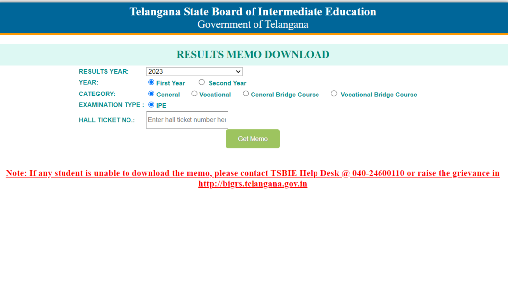 tsbie.cgg.gov.in Inter Results 2023 Link, 1st & 2nd Year Results