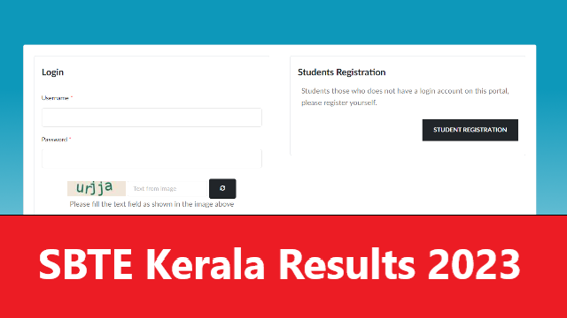 SBTE Kerala Results 2023